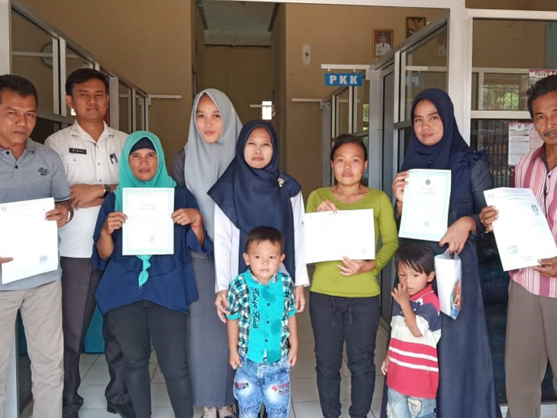 LAYANAN CATATAN SIPIL DI KAMPUNG SUKOSARI