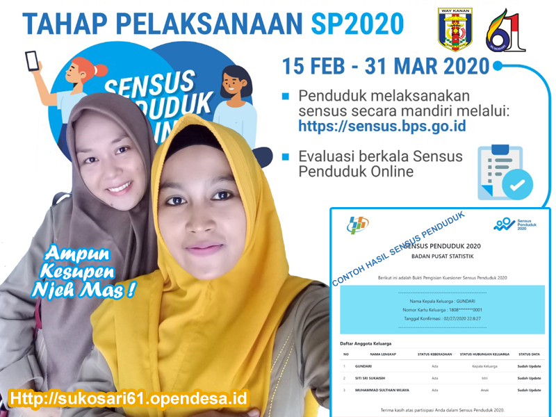 SENSUS PENDUDUK TAHUN 2020