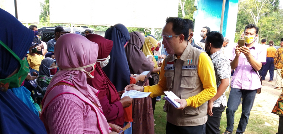 Penyaluran BST APBD Kabupaten Way Kanan