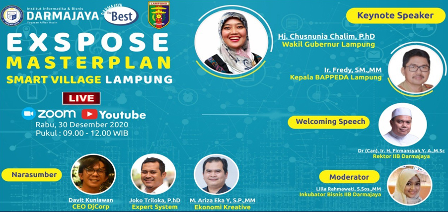 Virtual Meeting Smart Village Lampung
