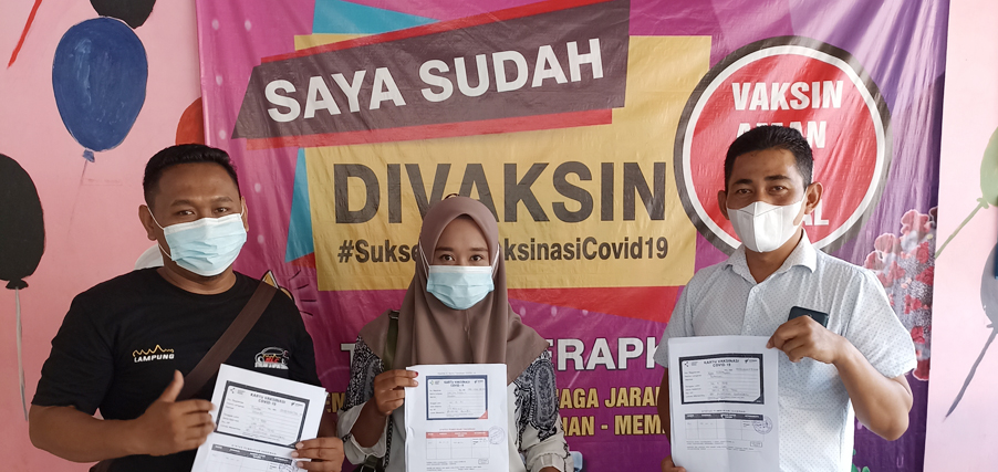 VAKSINASI DALAM RANGKA HUT BHAYANGKARA