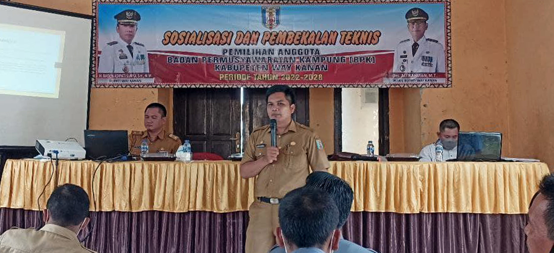 Sosialisasi dan Pembekalan Tekhnis Pemilihan Anggota BPK 2022 - 2028