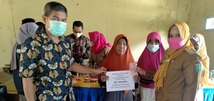 KAMPUNG SUKOSARI SUKSES BAGIKAN BLT DD TAHAP 1 TAHUN 2022
