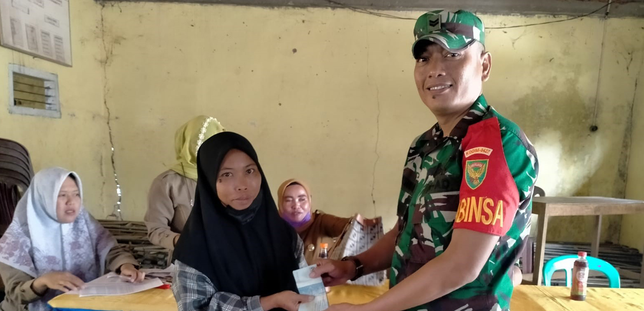 KAMPUNG SUKOSARI KEMBALI SALURKAN BLT DD TAHAP 2