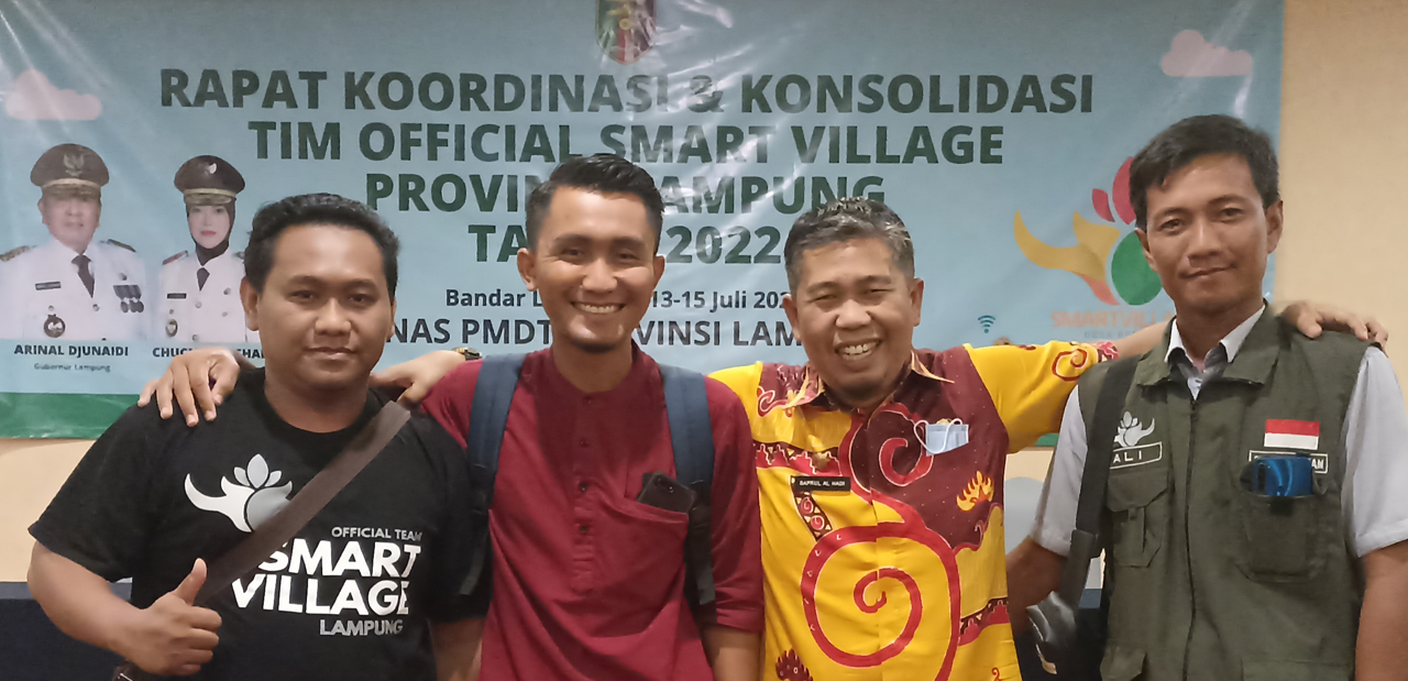 RAKOR TIM OFFICIAL SMART VILLAGE LAMPUNG