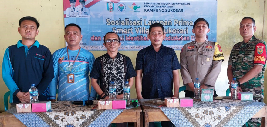 Sosialisasi Layanan Prima Smartvillage Sukosari dan Aktifasi IKD