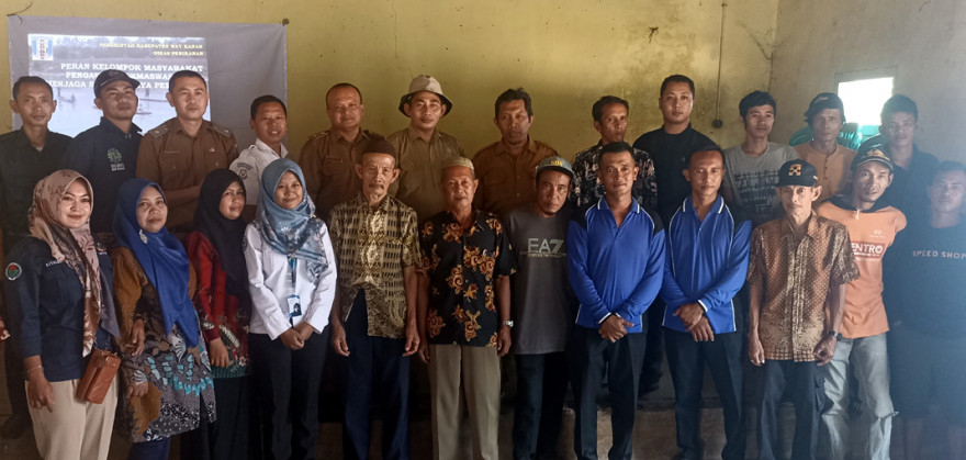 SOIALISASI DAN PEMBINAAN POKMASWAS PERIKANAN
