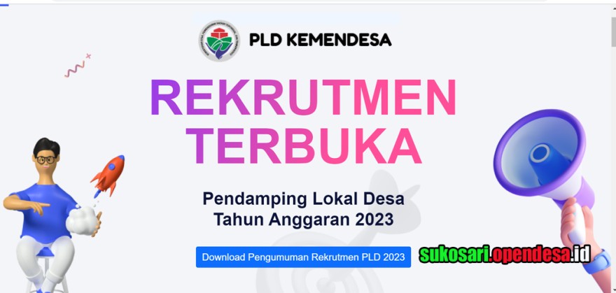REKRUTMEN PENDAMPING LOKAL DESA 2023