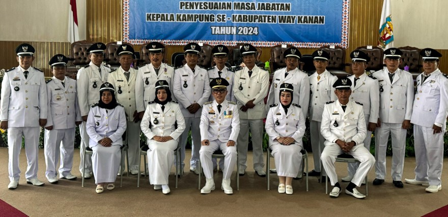 PENGUKUHAN PERPANJANGAN MASA JABATAN KEPALA KAMPUNG