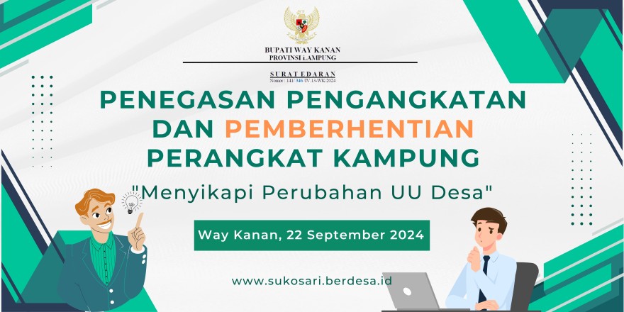 PENEGASAN PENGANGKATAN DAN PEMBERHENTIAN PERANGKAT KAMPUNG SESUAI UNDANG-UNDANG DESA NOMOR 3 TAHUN 2024